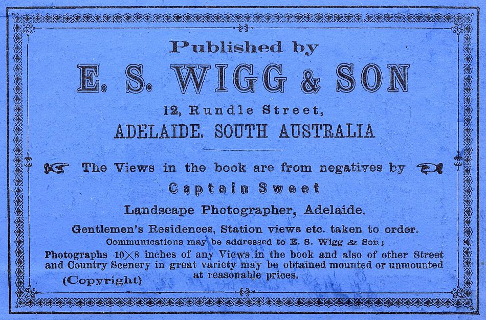 Album Of Adelaide Its Suburbs And Botanic Gardens c1885